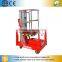 SHANDONG telescopic ladder aluminum lift aerial work platform