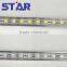 Aluminum LED Leisten DC12V 16W/M clear cover White