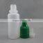 Soft PE e cigarette dropper bottle 10ml with child safety cap