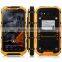A9 rugged smartphone Android 4.4 MTK6582 4.3 Inch IP68 2GB 16GB NFC OTG 3G Green