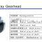 56mm 80W dc planetary brushless gear motor,