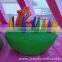 Octopus Jumping House with Toddler Obstacle Course inside and Inflatable Climbing Wall for kids