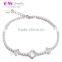 European Silver Chain Link Bracelet Chain Hand Harness Bracelets