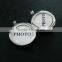 14mm Round Bezel Base Tray Setting Silver Plated Brass Photo Frame Brass Custom Pendant Charm Locket DIY Blanks1820255