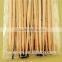 Chinese high quality 240mm long food stick for bbq