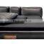 Black modren leather bed