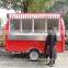 China Gold Quality Electric Food Cart Slush Mall / One Year Mobile Food Cart Shop With 600kg Weight