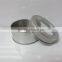 Customized shape candle tin with excellent quality