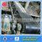 Belt conveyor for conveying fertilizer raw materials and pellets