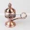 Wholesale Gold/brozen/silver Colors Wine Bowl Shape Arabic Incense Burner With Handle Bar