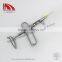veterinary syringe 2 ml in metal 170*10*20 mm
