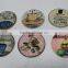 New Decorative Beer Cup Mat Custom Ceramic Round Cork Coaster