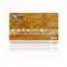 Gold Metallic Business Embossed PVC Cards
