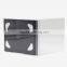 PP material 10.4mm CD jewel case with black tray