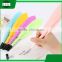 promotional wholesale cheap funny school office stationery mini plastic feather roller ball point pen