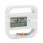 Multifunction digital desk clock with clip and memo holder