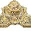Antique Brass Embossed Brass Ink Well