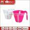 high quality color 100ml 250ml measuring cup novelty plastic disposable measuring cup with lids for medicine