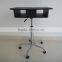 Adjustable Rolling Portable Mobile Computer Notebook Desk Stand Laptop Table