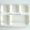 New Type melamine square plastic servering Snacks Tray