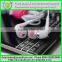 Food grade silicone material in ear headphone round case for mobile,MP3