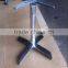 4 finger table base in Aluminum with folding top