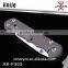 9cr14 Blade titanimum handle combination camping knife