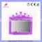 High Reflection Hot Sale Square Crown Princess Silver Glass cheap plastic mirror sheets