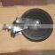 3" Heavy Duty Plastic Rubber Trolley Ball Cast Iron Castor