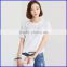 Top fashion design your own blank t shirt china wholesale bamboo best slim fit blank t-shirt