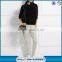 Wholesale custom cut and sew cashmere track pants for women