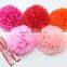 Best fashion Colour Tissue Pom Poms for parties