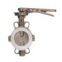 Wafer type butterfly valve