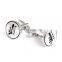 Popular Silver Automatic Car Gears Men Cufflinks