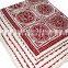 Indian Wholesaler  Gold Member Hot Selling Maroon Cut Work Applique Kantha Quilt