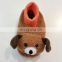 OEM service promotional cute plush baby bear house slippers