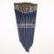 Eco-friendly Flat Artist Bristle Paint Brush With Long Wooden Handle