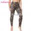 Custom Hot Sale Fashion Ladies Camouflage High Waist Soft Push Up Leggings