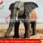 Lifesize realistic outdoor animatronic animal statue