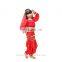 BestDance children belly dance costume indian belly dance costume for girls tops, belt and pants OEM