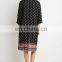 High quality hot sale long sleeve print kimono casual fashion women blouse