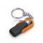 2018 new promotion plastic Keyring With touch stylus tip and screen cleaner