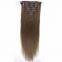 Natural Straight Shedding free Virgin Human Hair Weave 16 Inches Blonde Reusable Wash