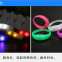 Debossed Ink Filled Flashing Light Bracelets