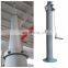 Ground mounting base telescopic antenna mast pole