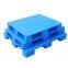 Flat four entry nine legs plastic pallets for warehouse