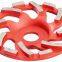 Diamond floral grinding cup wheel for granite marble concrete