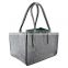 New design eco large felt firewood storage basket