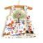 Girls Clothing Sets Summer Baby 3PCS Outfit Fox Print dress + shorts + headband