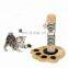 New Sisal And Soft Plush Cat Toys Indoor Cat Climbing Frame